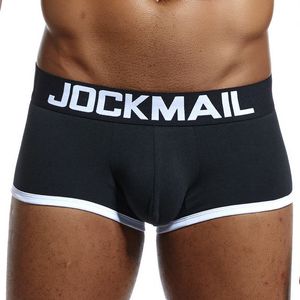 JOCKMAIL slip culo esposto pantaloncini aperto indietro intimo <span class=keywords><strong>uomo</strong></span> mutande sportive in cotone <span class=keywords><strong>abbigliamento</strong></span> <span class=keywords><strong>Sexy</strong></span> senza cuciture gay sissy - Product Image 5