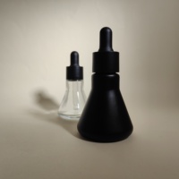 Botol minyak kerucut kaca Essence, botol kosong kosmetik botol kaca parfum 15/30ml