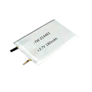 014461 180 mAh <strong>3</strong>,7 V fireproof ultra thin lithium polymer ion battery pack for smart watch golf cart - Product Image 2