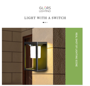 <span class=keywords><strong>Aplique</strong></span> Solar de pared para exteriores, resistente al agua IP65, clásica, 2,5 W, para jardín y patio, con sensor de movimiento, - Product Image 6