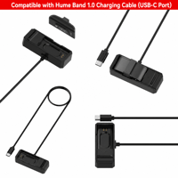Station de charge magnétique de remplacement Forwelleny pour bracelet intelligent, câble de charge Type C pour Hume Band 1.0