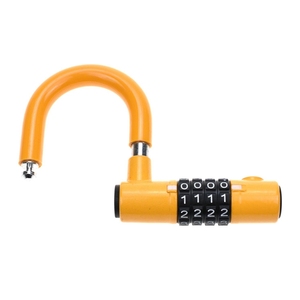 <span class=keywords><strong>Cadenas</strong></span> <span class=keywords><strong>antivol</strong></span> robuste YH1522 à combinaison à 4 chiffres pour porte, vélo, casier, extérieur, voyage et salle de sport - Product Image 1