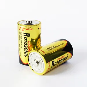 ROTOSONIC горячая Распродажа 1,5 В щелочная батарея LR20(D) Супер щелочная батарея с оптовой ценой