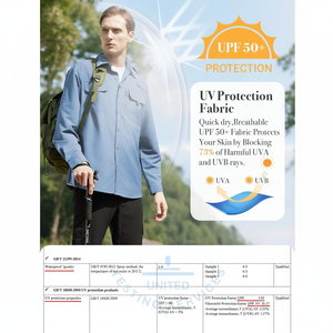 Camisas de Pesca Ligeras para Hombre 2025 con Protección Solar UV UPF 50+, Secado Rápido, Refrigerantes, con Botones, para Trabajo, Senderismo y Safari - Product Image 1