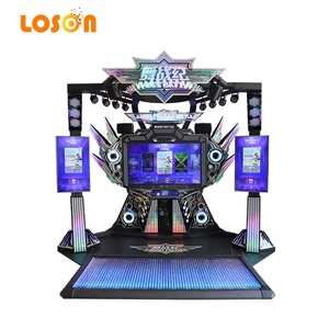 Divertissement <span class=keywords><strong>Just</strong></span> <span class=keywords><strong>Dance</strong></span> Battle Danz Base pomper it Up Fiesta Revolution Arcade Dancing Machine jeux électroniques - Product Image 1