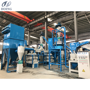 Machine de recyclage automatique de circuits imprimés DOING pour la séparation des métaux précieux du cuivre des cartes de circuits usagées, système de broyage des déchets électroniques 70/60 KW - Product Image 2