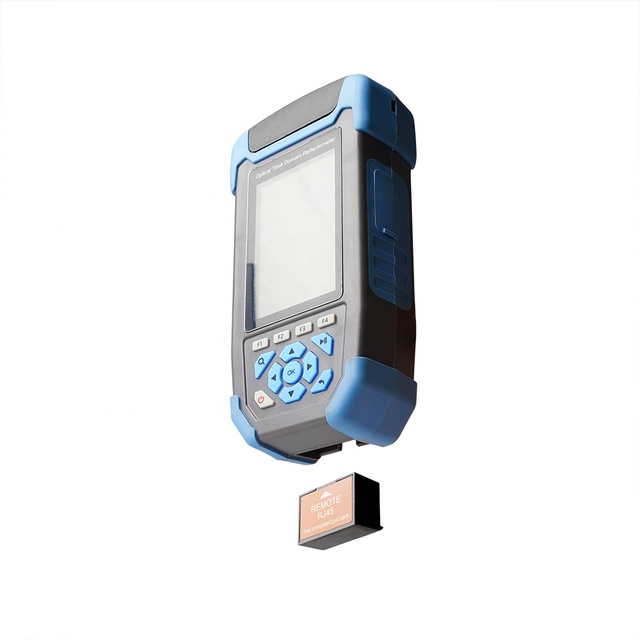 SM Mini OTDR Machine 24dB/22dB Handheld Fiber Optic OTDR with 1310/1550nm for FTTH & Network UPC Polished OPM & VFL Function