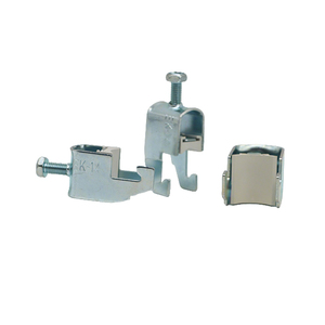 Abrazadera de <span class=keywords><strong>cable</strong></span> de una pieza para montaje de tubería de acero inoxidable 304 316 personalizada para riel C - Product Image 5