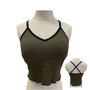 Che si estende Un Formato Posteriore Della Banda Trasversale Lunga Shelf Cami Bra per le Ragazze - Product Image 3