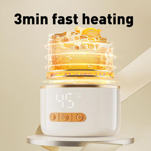 2025 <span class=keywords><strong>Mini</strong></span> bouilloire électrique Portable sans fil eau bouillante Usb Rechargeable Portable chauffe-lait pour bébé lait maternel utilisation en extérieur - Product Image 3