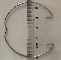 Clip de fixation à ressort pour spots LED industriels en acier nickelé, style bobine, pour downlights, anneau de retenue de lampe MR16, 7