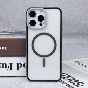 Funda Magnética de Aleación de Aluminio ZYQ para iPhone 14 Pro 15 13 12 11 Transparente Antigolpes con Funciones Inalámbricas - Product Image 6