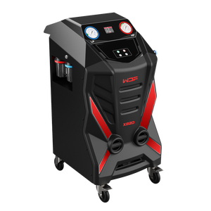 Machine de récupération de gaz de climatisation semi-automatique haute efficacité WDF X820 d'entrée de gamme, capacité 15 kg pour voitures à essence, gaz 134A - Product Image 3