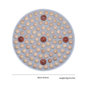 Ayak Akupresür Matı (48cm Çap) Taşınabilir Katlanabilir Geliştirilmiş Versiyon Sedanter Yaşlılar, Öğrenciler, Ofis Çalışanları için Mükemmel - Product Image 5