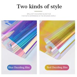 Film Dichroïque PET Anti-Explosion à Effet Coloré Moderne pour Vitres de Bâtiments et Utilisation Automobile - Product Image 2