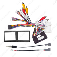 Câble de faisceau de câblage Audio de voiture 16 broches avec boîte Cabus pour hyundai Sonata 9 (2015), Support d'amplificateur, fil d'installation stéréo