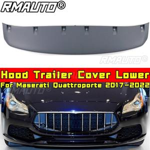Para Maserati Quattroporte 2017-2022: Accesorios para coche, cubierta de remolque para capó, alerón inferior, placa protectora, cubierta de remolque, tabla protectora de remolque. - Product Image 1