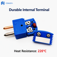 Connecteur Thermocouple Miniature Type K, Type J, Type T, Type E, Type R, Type S, Type B, Type N, Mini Prise et Prise Mère pour Capteur de Température