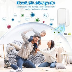 Purificador de Aire Iónico Silencioso, Limpiador de Iones Negativos Enchufable, Eliminador de Olores Portátil para el Hogar, Baño, Oficina, Cocina, Casas de Mascotas - Product Image 3