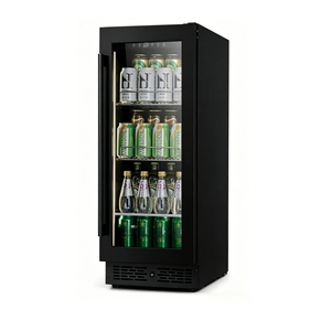 Refrigerador/Enfriador NE-351-P de Acero Inoxidable para Debajo del Mostrador, con Puerta de Vidrio Individual, Zona de Temperatura Única, para Bebidas, para el Hogar - Product Image 2