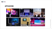 Scène mobile numérique LED Podium Fine Pitch P1.53 Pupitre LED Écran vidéo avec PC/Wifi Contrôle sans fil