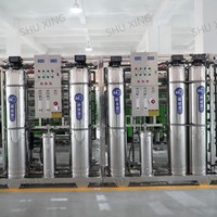 Purificateur d'eau industriel certifié CE Système de membrane RO à économie d'énergie Équipement de traitement de l'eau en acier inoxydable 1 an 220V