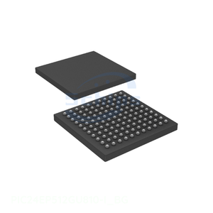 ชิ้นส่วนอิเล็กทรอนิกส์ 121 TFBGA PIC24EP512GU810-I_BG แบบฝังตัว มีสินค้าในสต็อก - Product Image 1