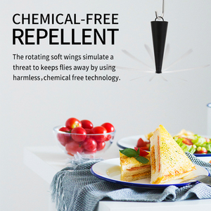 Uso esterno ventilatore elettrico alimentato a batteria tenere lontano le mosche Chaser repellente <span class=keywords><strong>per</strong></span> insetti - Product Image 5