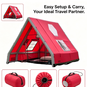 Tenda Gonfiabile Extra Large per Campeggio, Capacità 7 Persone con Camere Separate per Campeggio di <span class=keywords><strong>Gruppo</strong></span>, Spaziosa - Product Image 2
