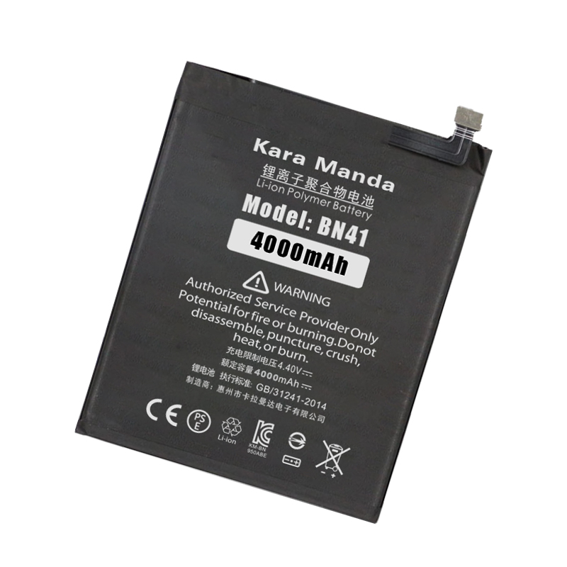 4000mAh Mobile Phone Bateria for xiaomi BN41 Battery for xiaomi redmi Note 4 Battery Original Replacement