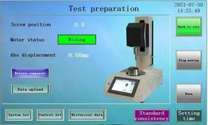 Appareil Yonghui Vicat pour la mesure de la consistance et du temps de prise du ciment, conformité aux normes, précision de 0,1 s, 220 V, garantie 1 an - Product Image 4