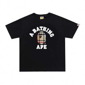 Camiseta de Diseñador para Hombre, Venta Caliente 2026, Réplica 1:1, Estilo Moderno, Holgada, Estampada, de Alta Calidad, Camiseta Bapees para Hombre - Product Image 2