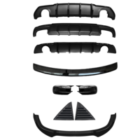XLstyling Kits aérodynamiques de haute qualité Diffuseur arrière Spoiler Couvercle de rétroviseur Lèvre avant Fenêtre à persiennes pour Chrysler 300C 2012-2024