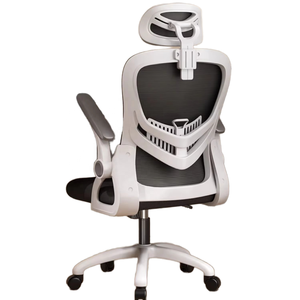 Silla de Oficina Ergonómica Moderna de Malla, Giratoria, con <span class=keywords><strong>Respaldo</strong></span> Ajustable en <span class=keywords><strong>Altura</strong></span>, Marco de Plástico, para Espacio de Trabajo, Hogar, Dormitorio, Taller, Hotel - Product Image 5