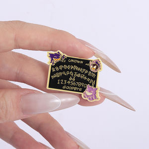 Sming pimleri 90s Video oyunu Gengar bilinmeyen korku emaye Pin toplamak rozeti mücevher sırt çantası aksesuarları yaka broş - Product Image 5