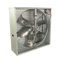 Ventilateur axial mural en acier inoxydable de 1000 mm avec roulement à billes pour poulailler et ferme d'élevage