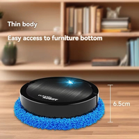 Robot pel lantai basah/kering penggunaan ganda cerdas sepenuhnya otomatis dengan daya tahan lama dan kebisingan rendah pengisian USB