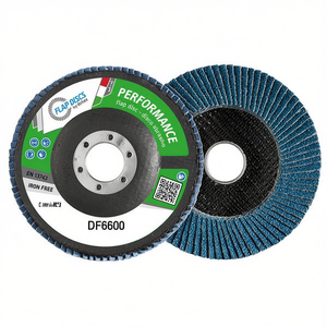 Disque à lamelles Riflex Performance DF6600, abrasif sans fer, fabriqué en Italie - Product Image 1
