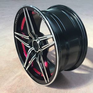 ล้อแม็กซ์อลูมิเนียมอัลลอยด์สีดำขนาด 15 นิ้ว 5 ก้าน สำหรับ<span class=keywords><strong>รถ</strong></span>ยนต์ - Product Image 4