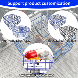 Piège à crabes pliable, pot à poissons, capture de homard, piège à crabes - Product Image 3