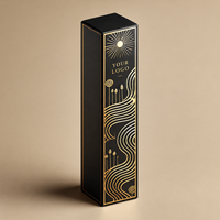 Boîte d'emballage cosmétique personnalisée, boîte en carton pliable avec impression de logo