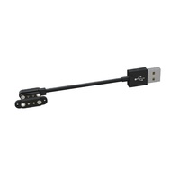 Fabricante de China Cable magnético Pogo 2 pines ángulo recto macho y hembra Pogo Pin carga Cable USB conector de cargador