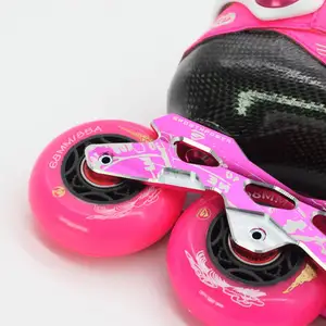 Vendita calda calda 3 in 1 regolabile Pu ruote Roller Skate scarpe per bambini e adulti