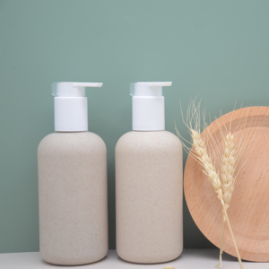 Botella Biodegradable de champú para loción, envase de embalaje de paja vacía cosmética, embalaje ecológico de plástico de trigo para el cuidado de la piel - Product Image 2