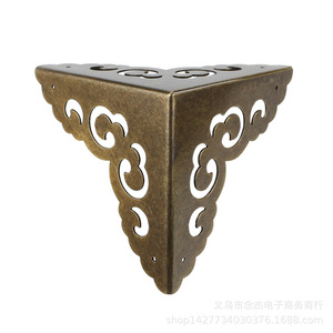 Copper <b>Corner</b> <b>Protector</b> TF63 Antique Bronze 113mm Wooden Box Edge Banding - Product Image 5