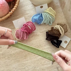 Serre-tête en maille sans couture doux <span class=keywords><strong>et</strong></span> très élastique pour queue de cheval, accessoire de coiffure large pour femmes <span class=keywords><strong>et</strong></span> filles, vente en gros - Product Image 2