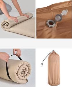 <span class=keywords><strong>Matelas</strong></span> de camping auto-gonflant d'extérieur en PVC épais avec oreiller, imperméable et portable pour la randonnée et le pique-nique – Confort optimal - Product Image 6