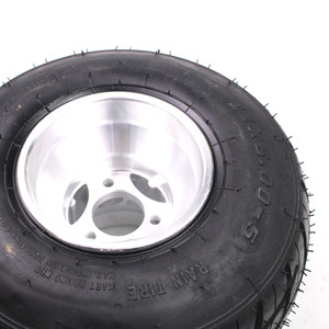 Jante de roue arrière de karting de 5 pouces 11x6.00-5 pour karting, course sportive, buggy de golf, drift trike, jante de roue de 5 pouces avec pneu - Product Image 4
