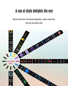 นาฬิกาสมาร์ทวอทช์สำหรับผู้ชาย รุ่นปี 2021 คุณภาพดีที่สุด NRF52832 พร้อมระบบสั่นแจ้งเตือน ตัวเรือนสแตนเลส ควบคุมกล้องและเพลงจากระยะไกล ดีไซน์สปอร์ต - Product Image 3