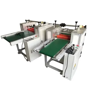 automatic cut double side adhesive tape laminating machine for Light guide plate, acrylic, glass plate, PVC plate